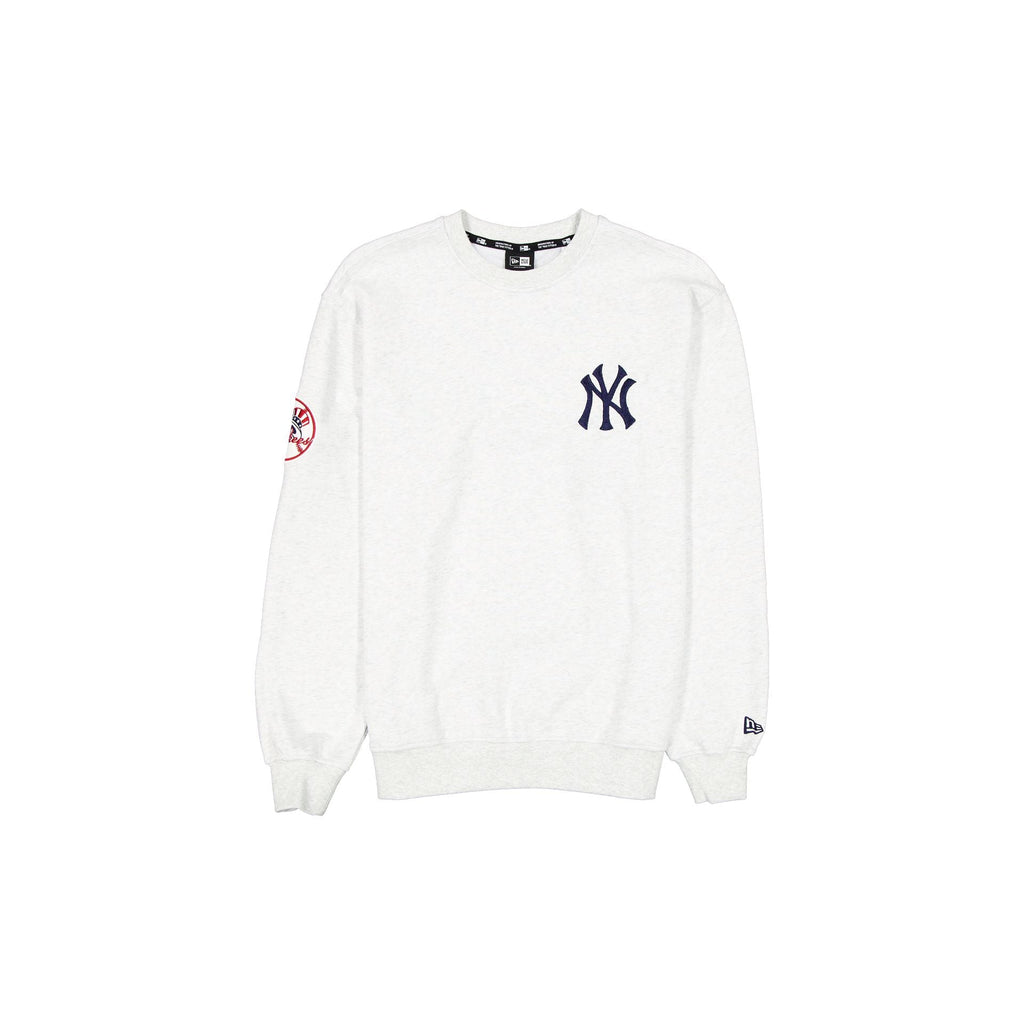 New York Yankees White Crewneck