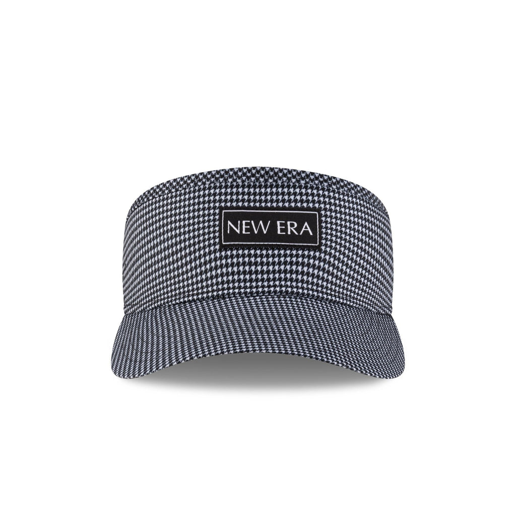 New Era Cap Houndstooth Black Visor Adjustable Hat