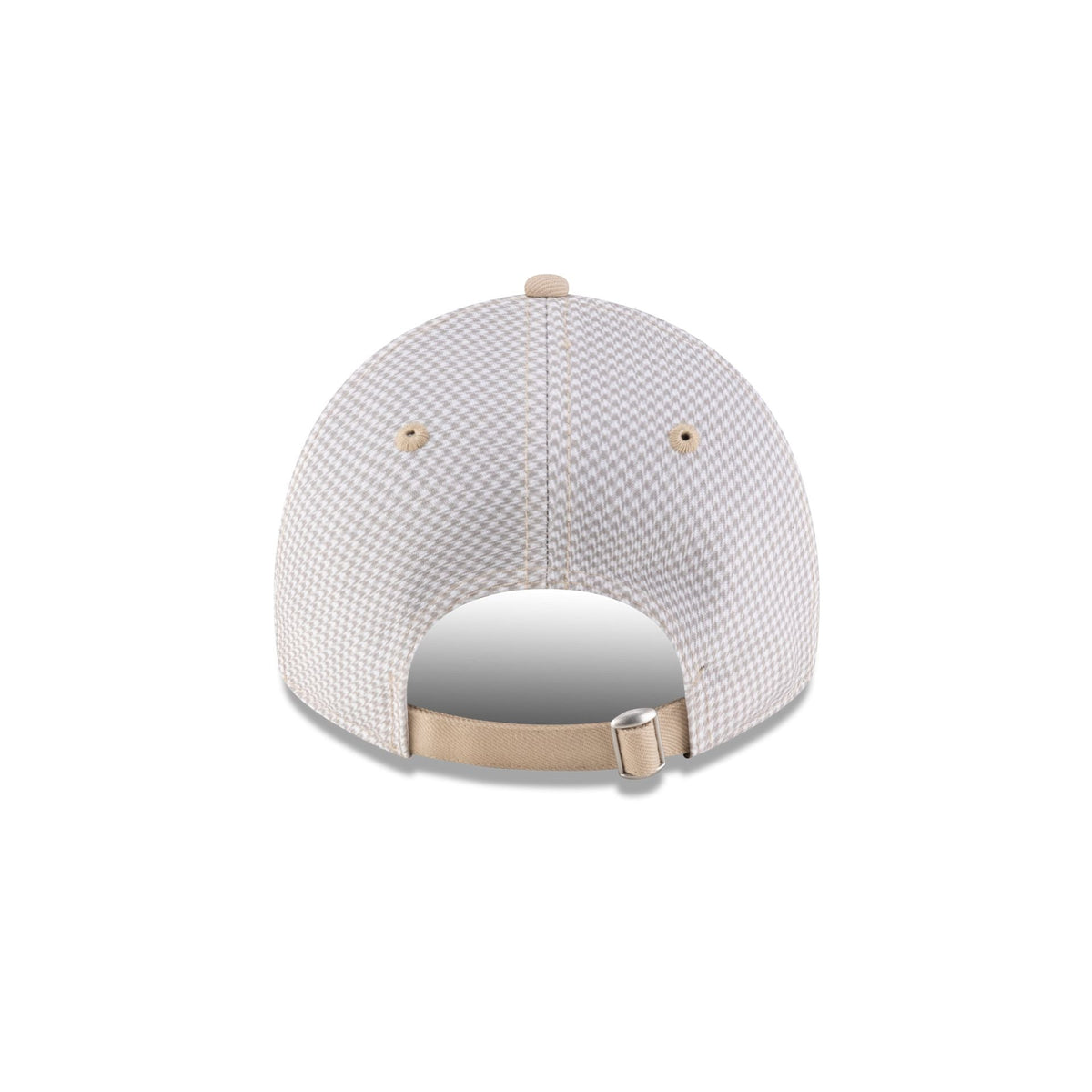 New Era Cap Houndstooth Beige 9TWENTY Adjustable Hat
