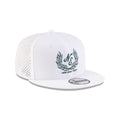 New Era Cap Laurel Wreath White 9FIFTY Snapback Hat