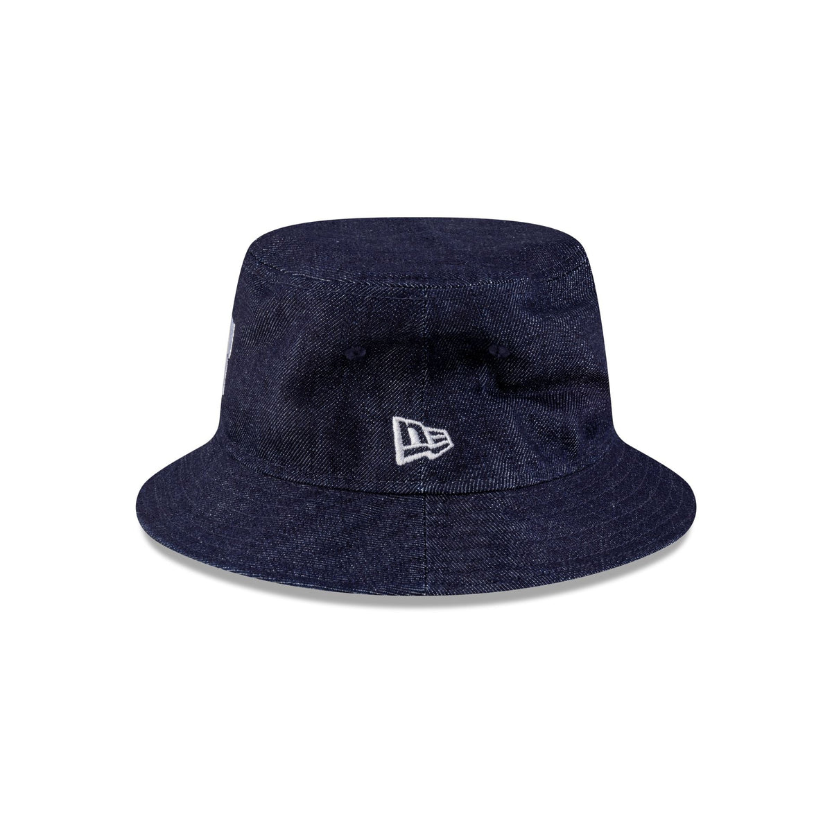 New Era Cap Square Logo Indigo Denim Bucket Hat