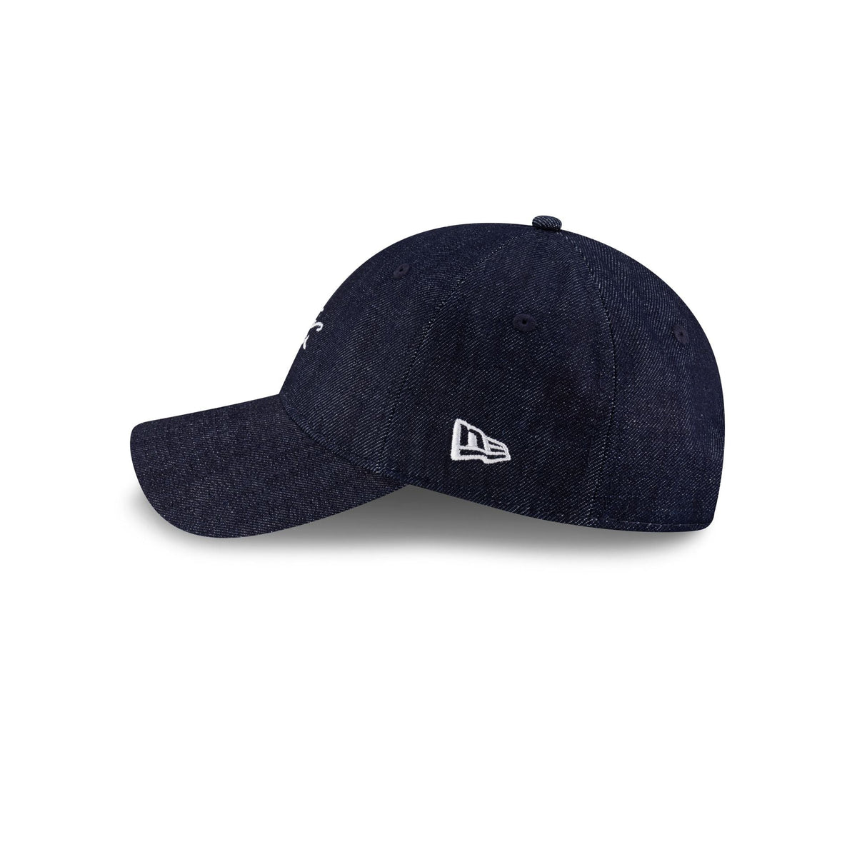 New Era Cap Handwritten Indigo Denim 9TWENTY Easy Snap Hat