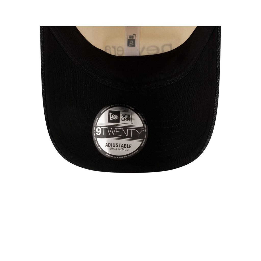 New Era Cap Two-Tone Black Denim 9TWENTY Adjustable Hat