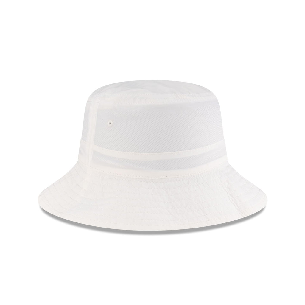 New Era Cap Packable Ripstop White Bucket Hat
