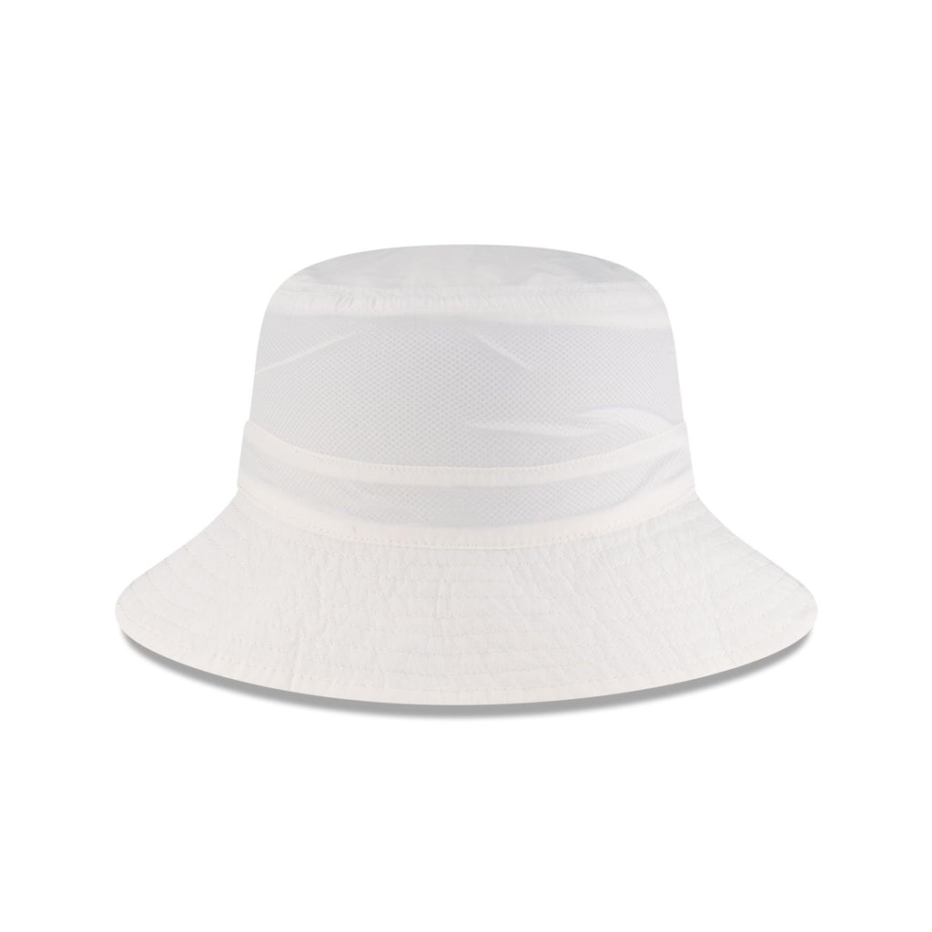 New Era Cap Packable Ripstop White Bucket Hat