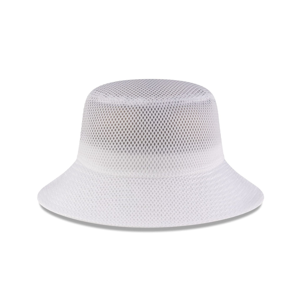 New Era Cap Air Mesh White Bucket Hat