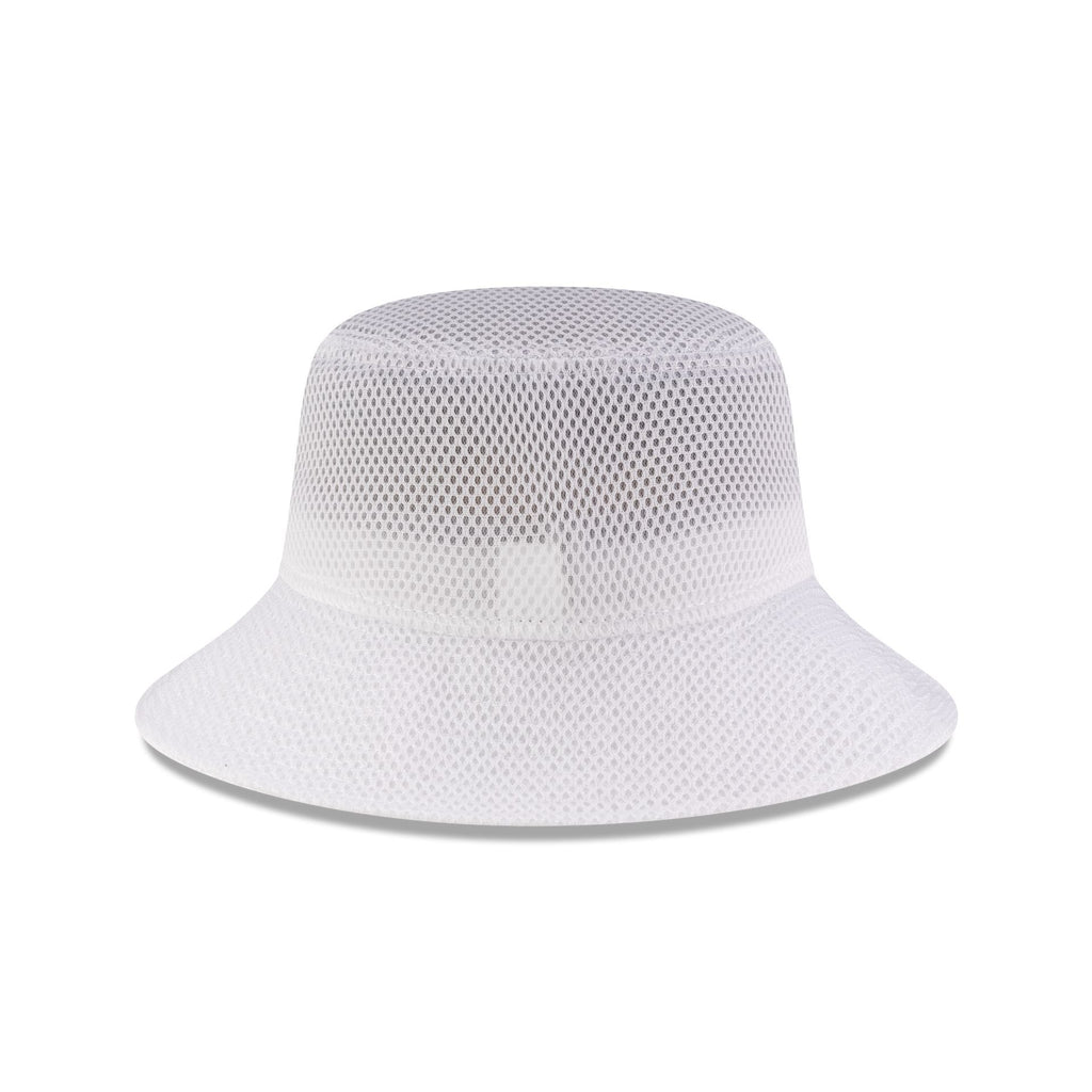 New Era Cap Air Mesh White Bucket Hat