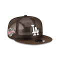 Los Angeles Dodgers Chocolate Mesh 9FIFTY Snapback Hat