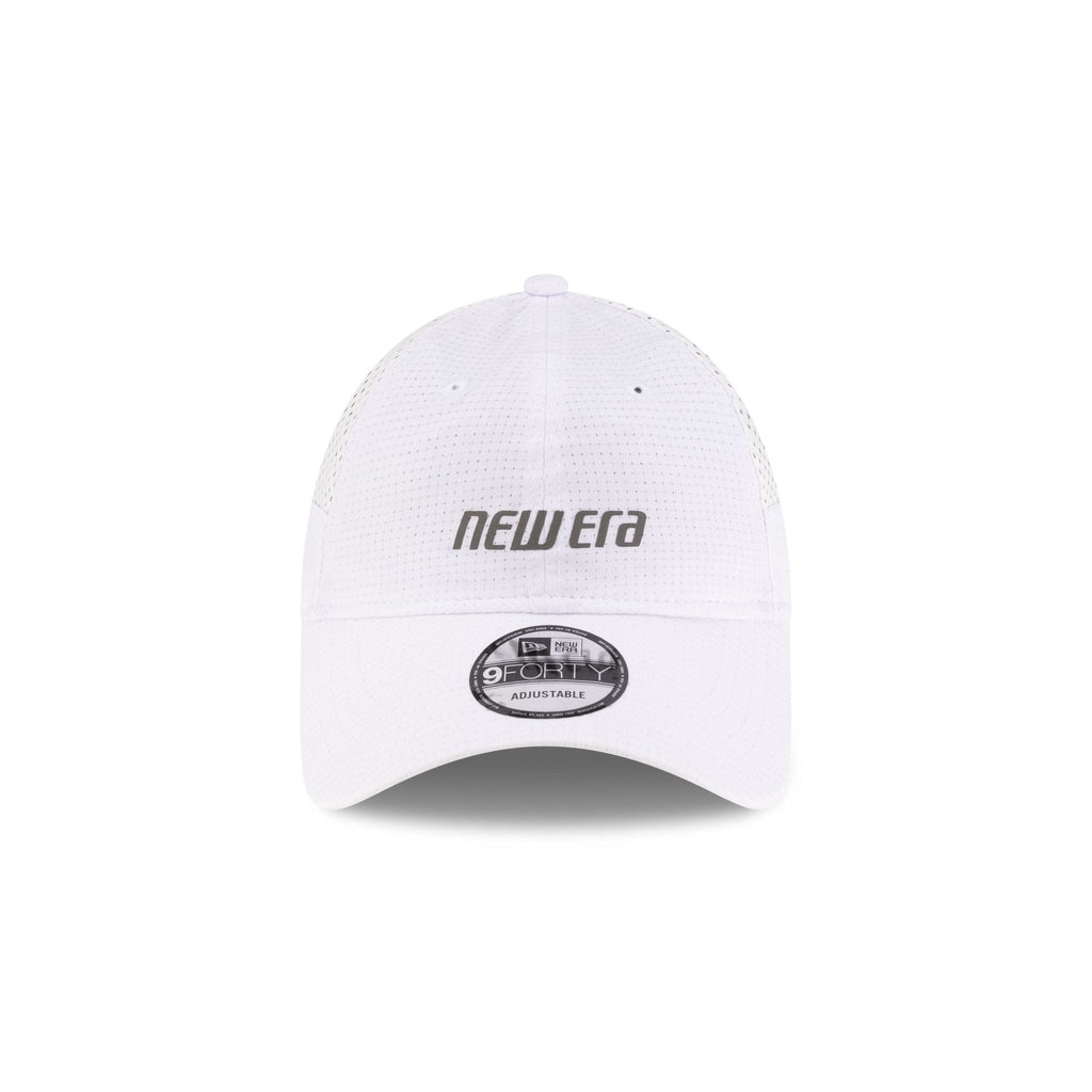 New Era Cap Dual Mesh White 9FORTY Strapback Hat