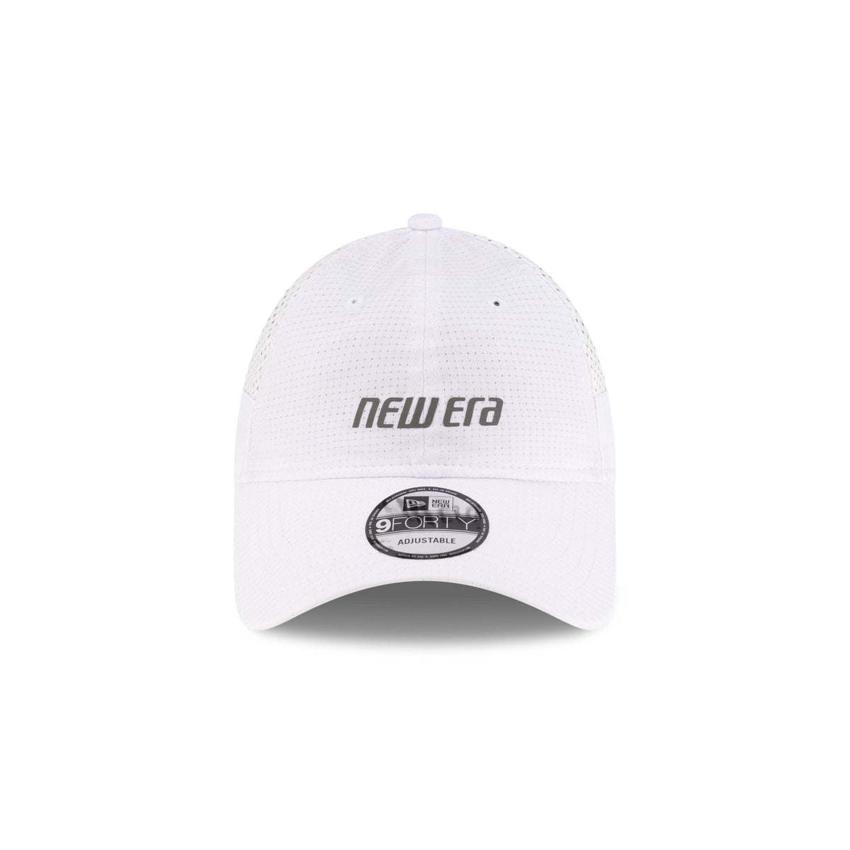 New Era Cap Dual Mesh White 9FORTY Strapback Hat