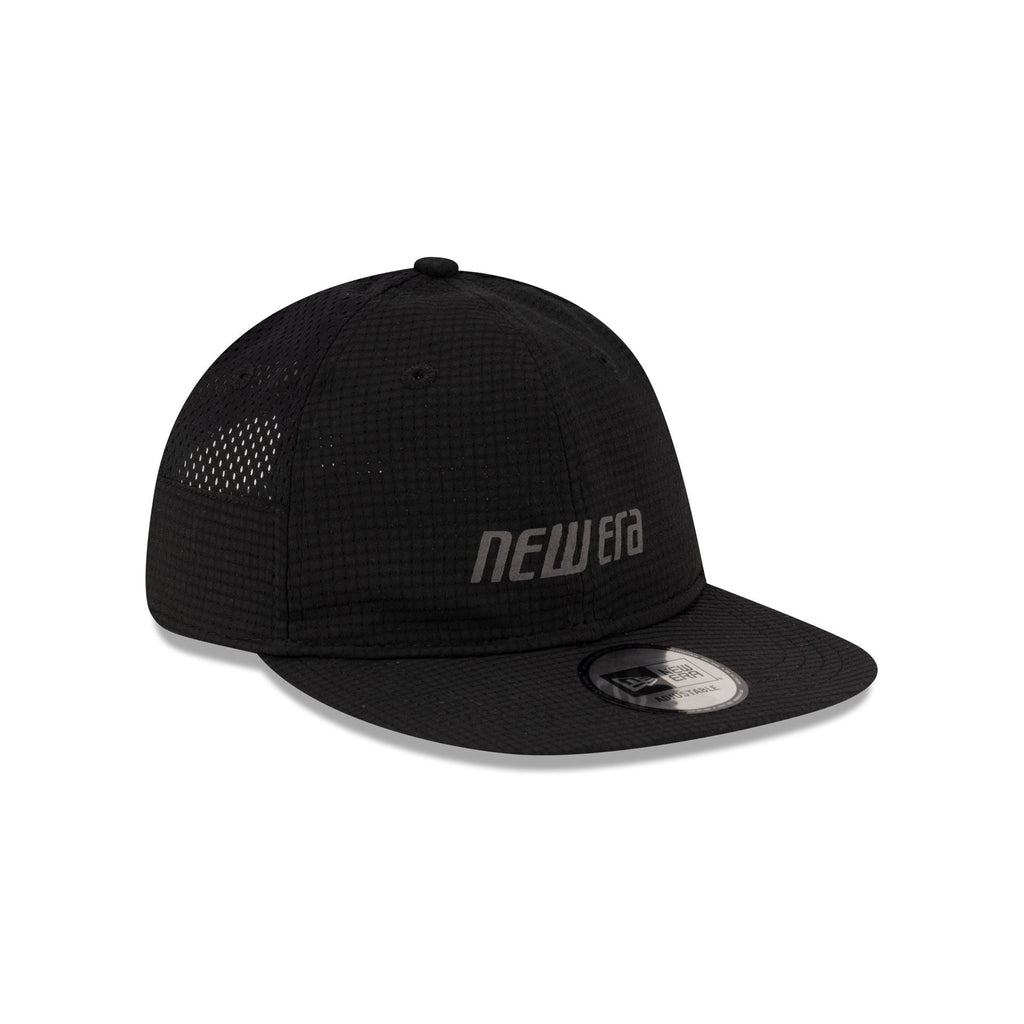 New Era Cap Dual Mesh Black 9FORTY Strapback Hat