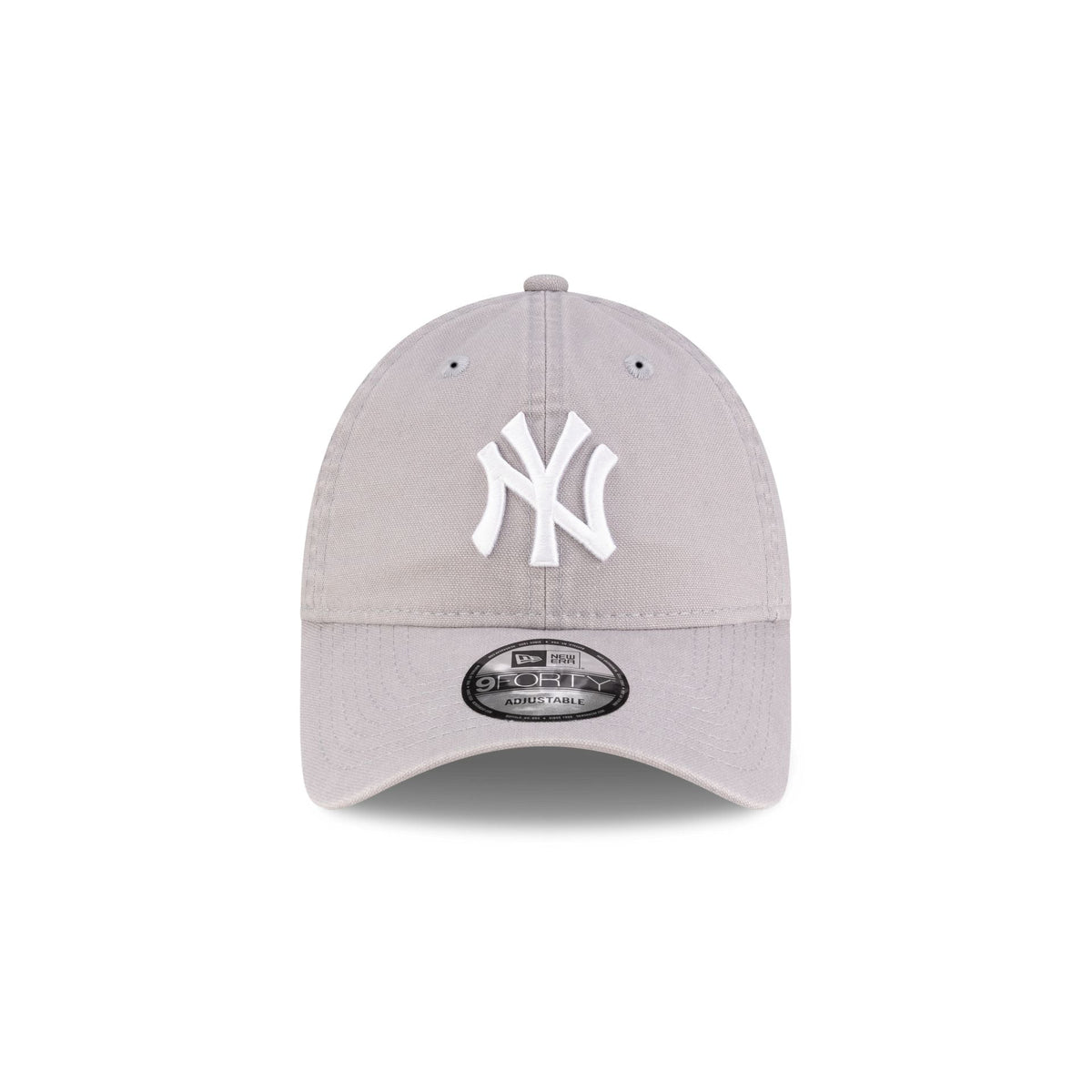 New York Yankees Gray Duck Canvas 9FORTY Adjustable Hat