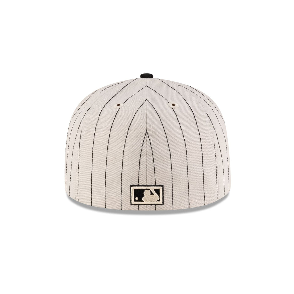 New York Yankees Chrome Pinstripe 19TWENTY Fitted Hat