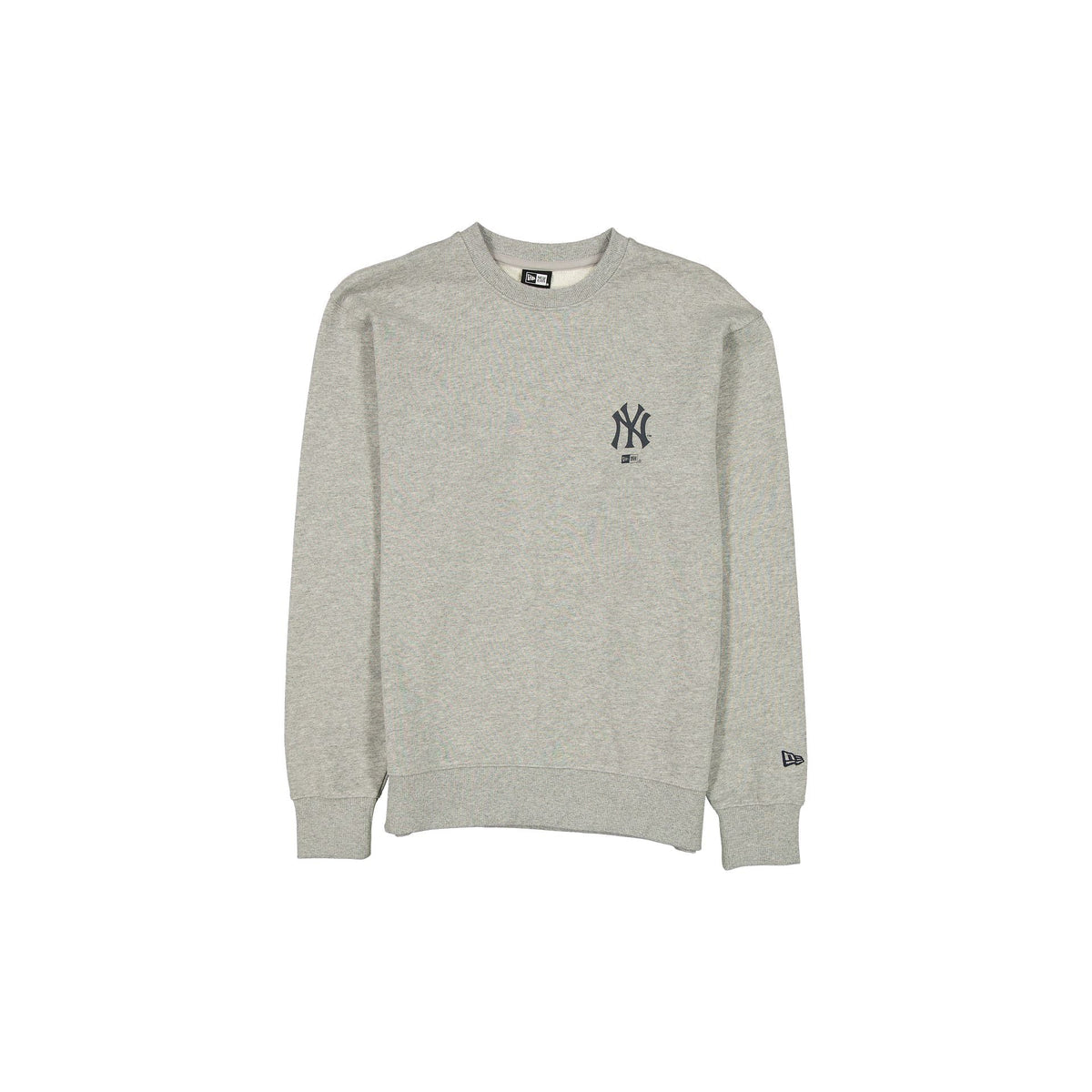 New York Yankees Relaxed Heather Gray Crewneck