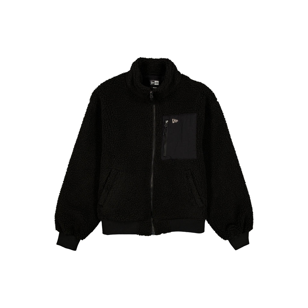 New Era Cap Black Boa Jacket