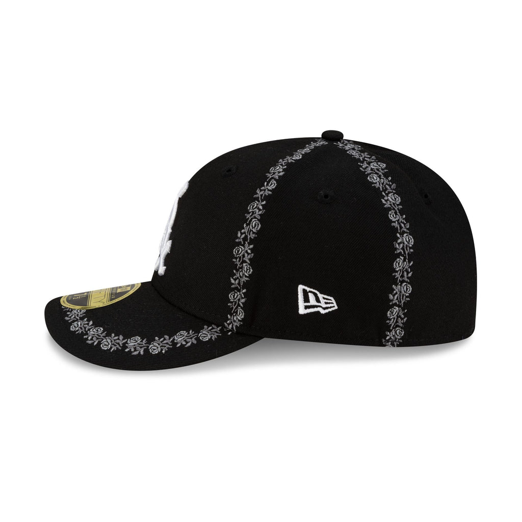 Chicago White Sox Rose Emblem Low Profile 59FIFTY Fitted Hat