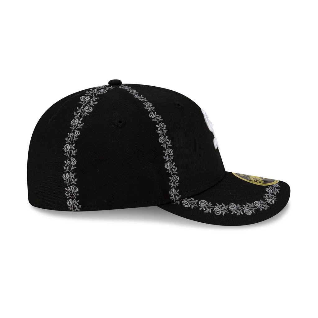 Chicago White Sox Rose Emblem Low Profile 59FIFTY Fitted Hat