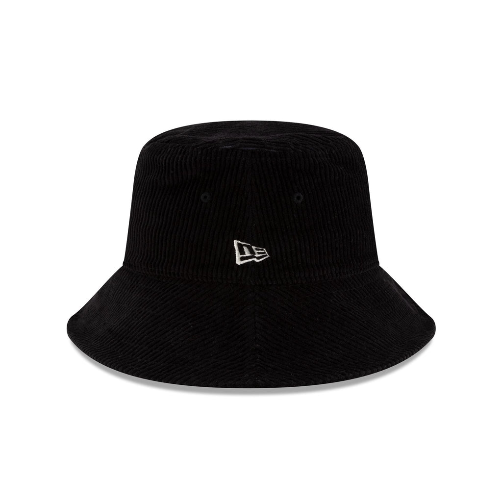 New Era Cap Black Corduroy Bucket Hat