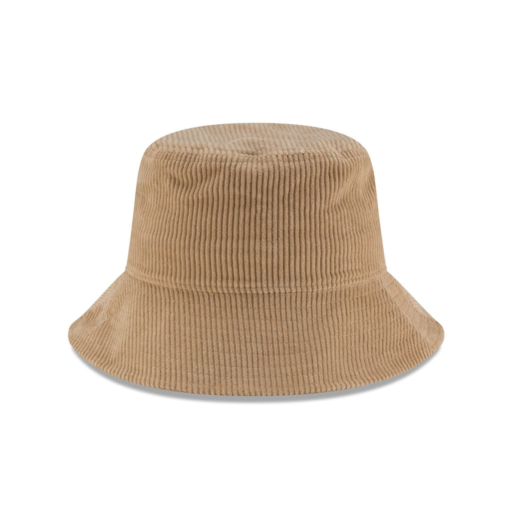 New Era Cap Beige Corduroy Bucket Hat