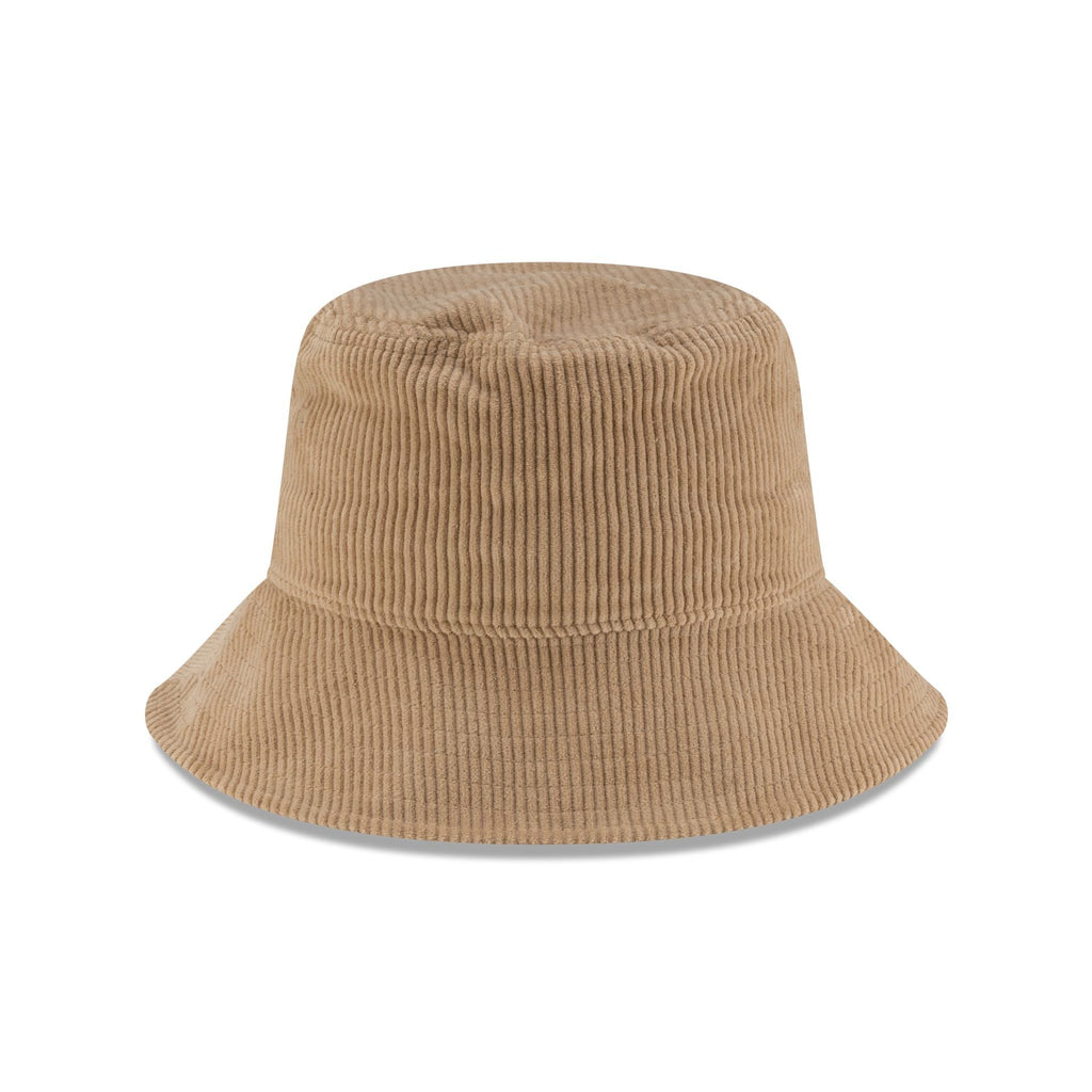 New Era Cap Beige Corduroy Bucket Hat
