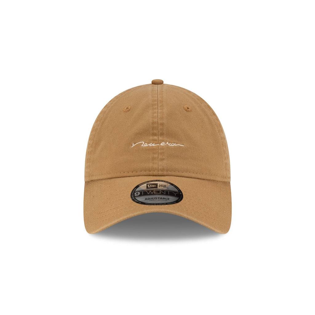 New Era Cap Handwritten Brown 9TWENTY Adjustable Hat