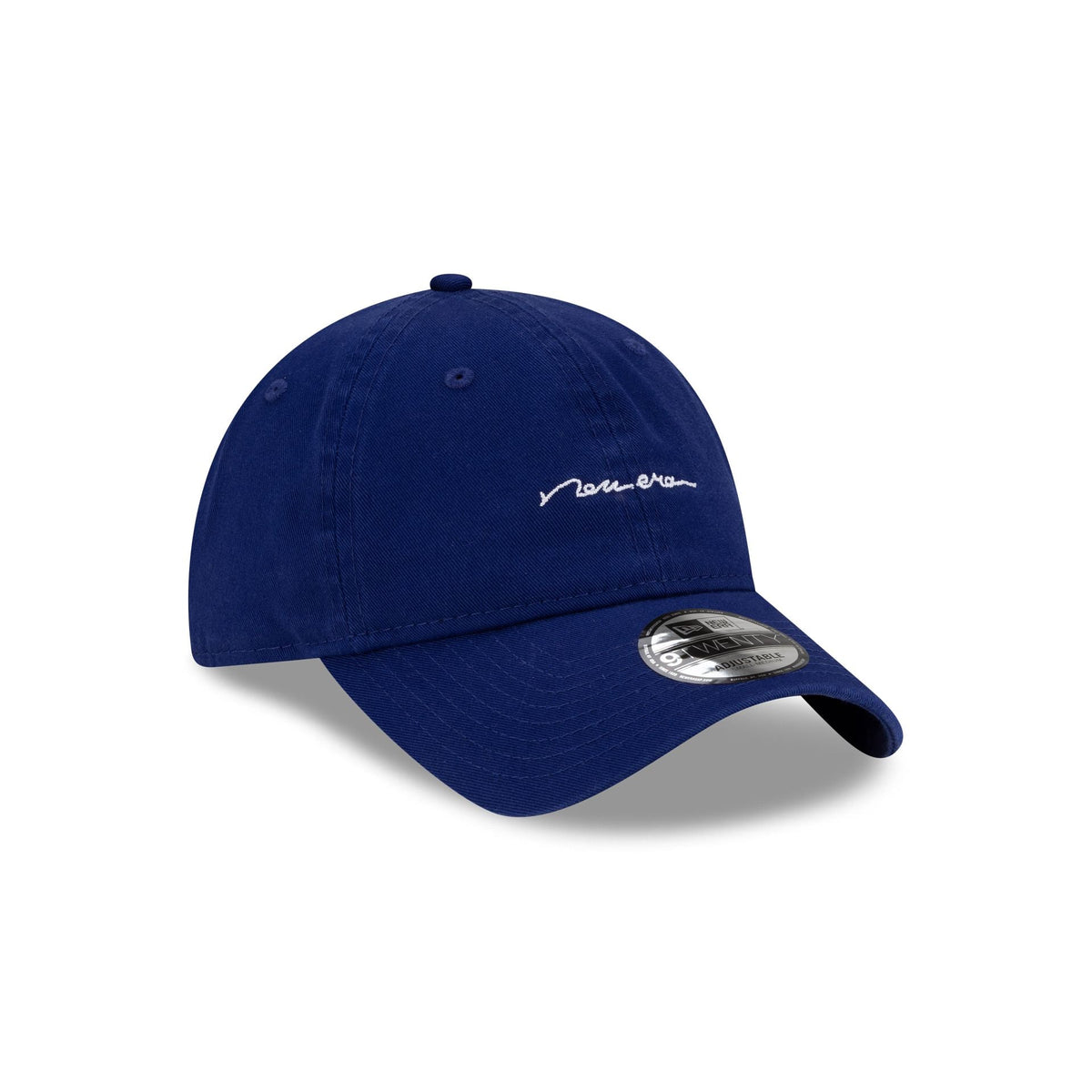 New Era Cap Handwritten Dark Royal 9TWENTY Adjustable Hat
