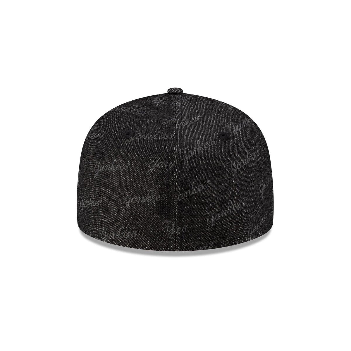 New York Yankees Laser Burn Out Black 59FIFTY Fitted Hat