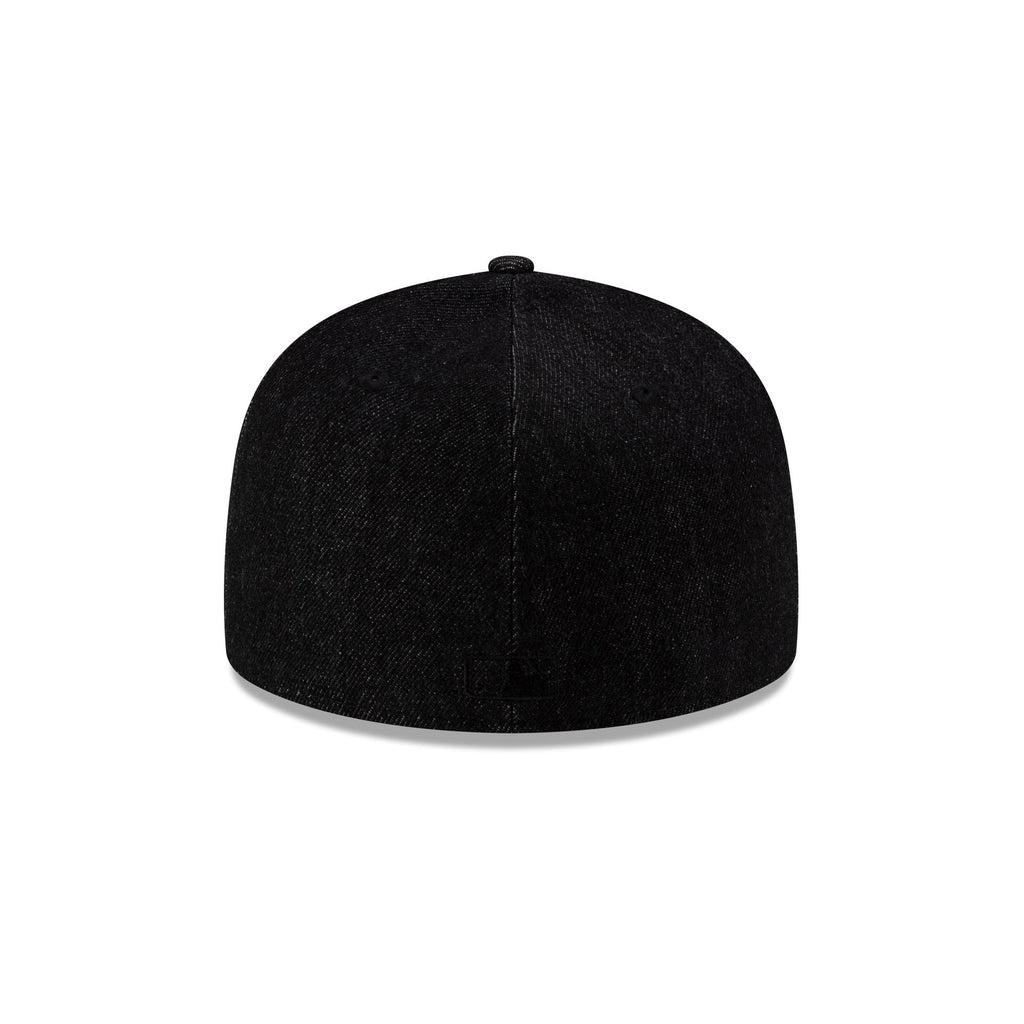 Los Angeles Dodgers Black Denim 59FIFTY Fitted Hat
