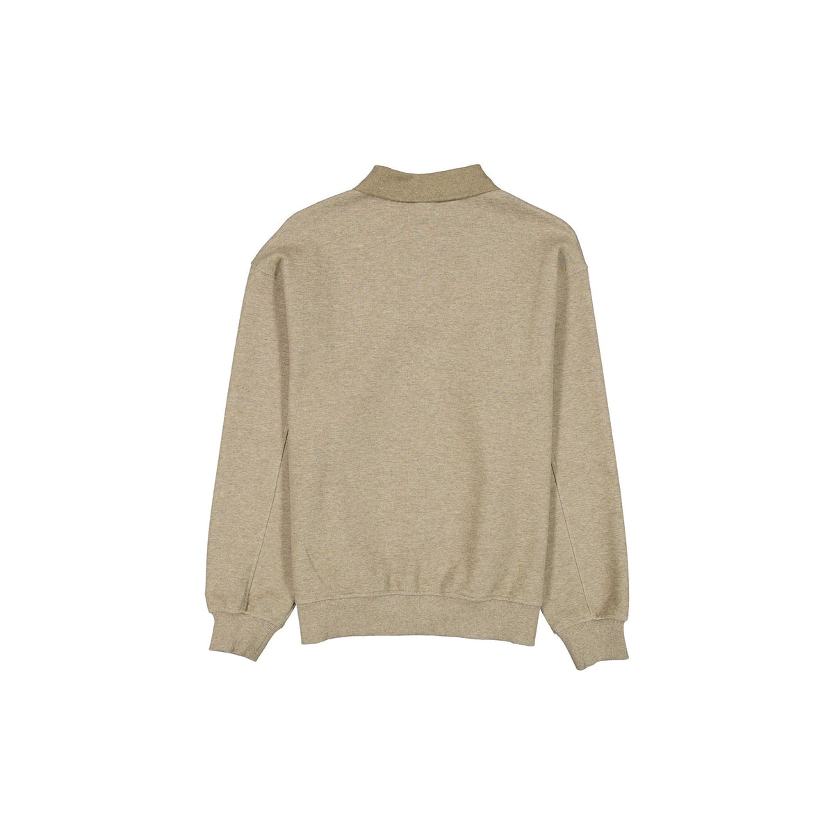 New Era Cap Black Label Man-to-Man Oatmeal Collared Crewneck