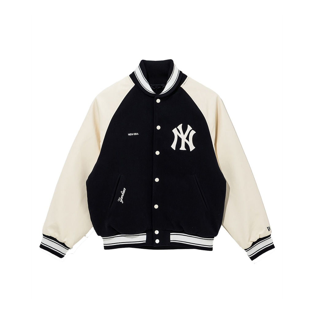 New York Yankees Raglan Navy Varsity Jacket