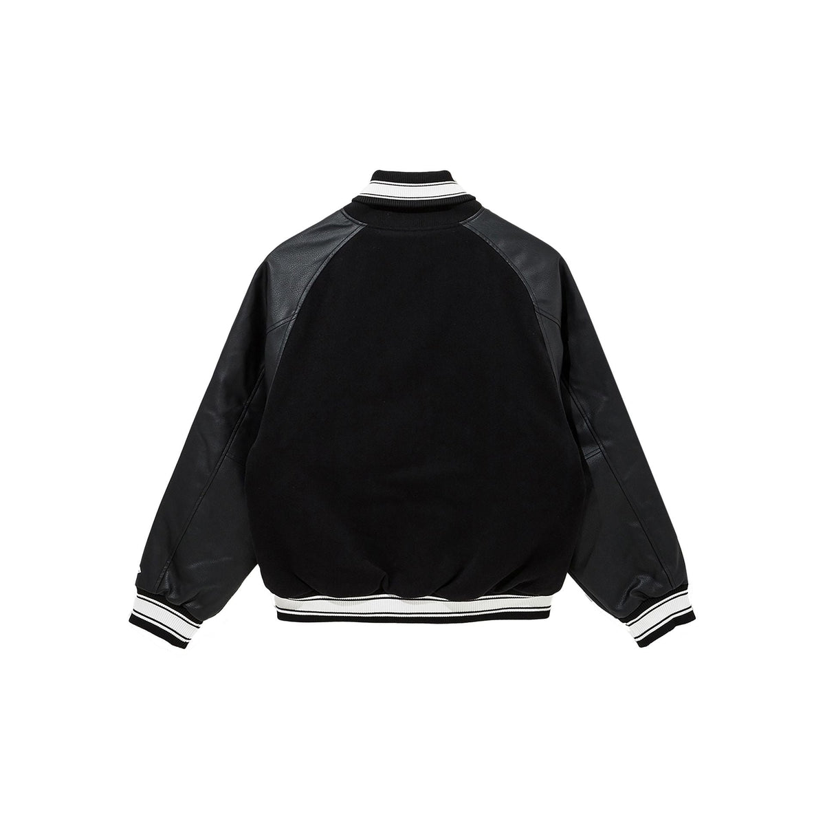 Los Angeles Dodgers Raglan Black Varsity Jacket