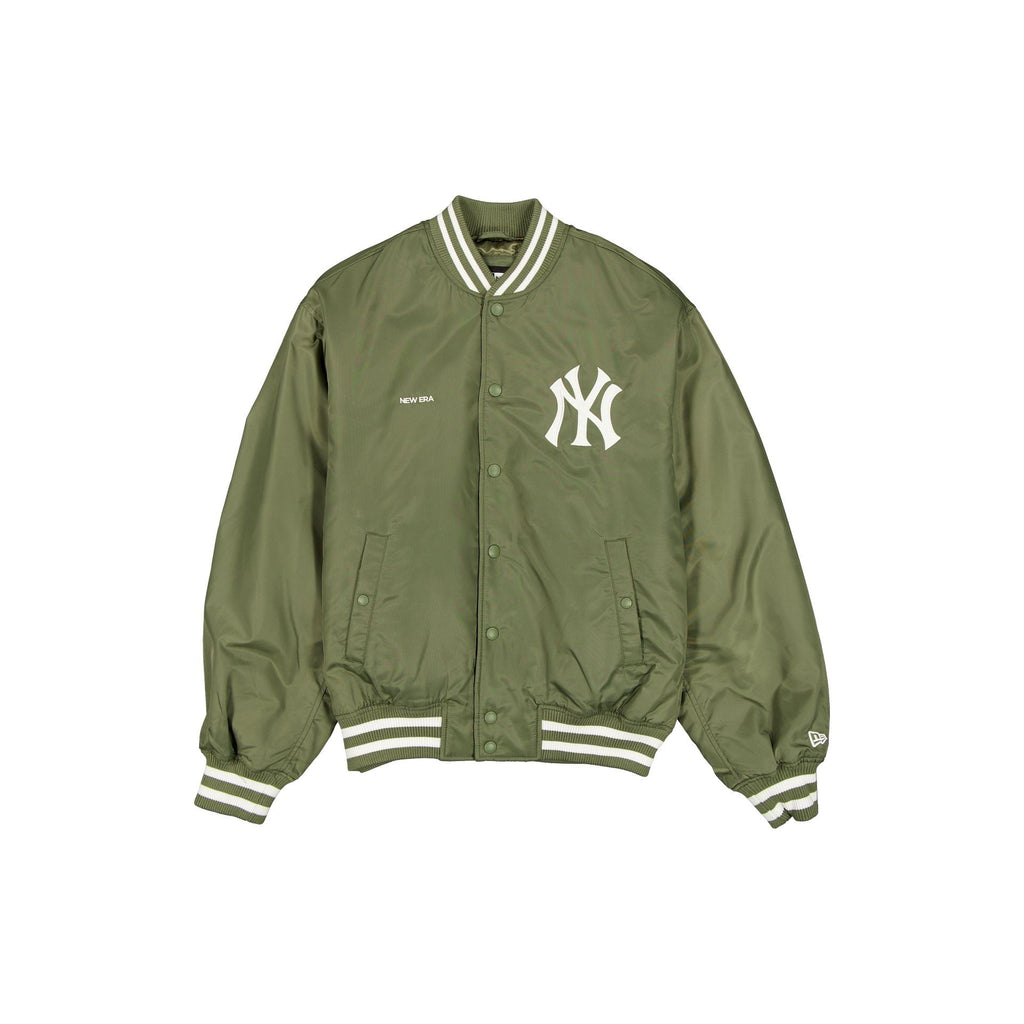 New York Yankees Nylon Sage Green Stadium Jacket
