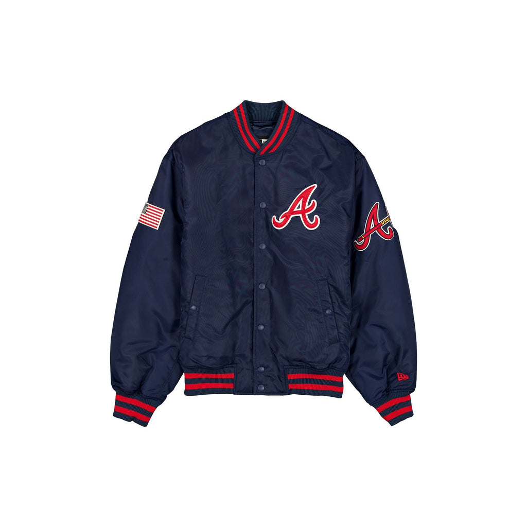 Atlanta Braves Authentic Navy Stadium Jacket