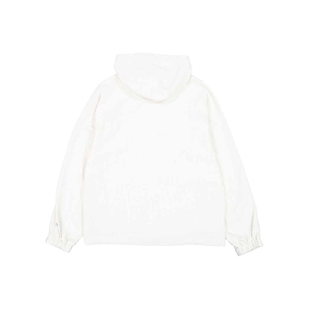 New Era Cap Black Label Crinkle Cream Windbreaker