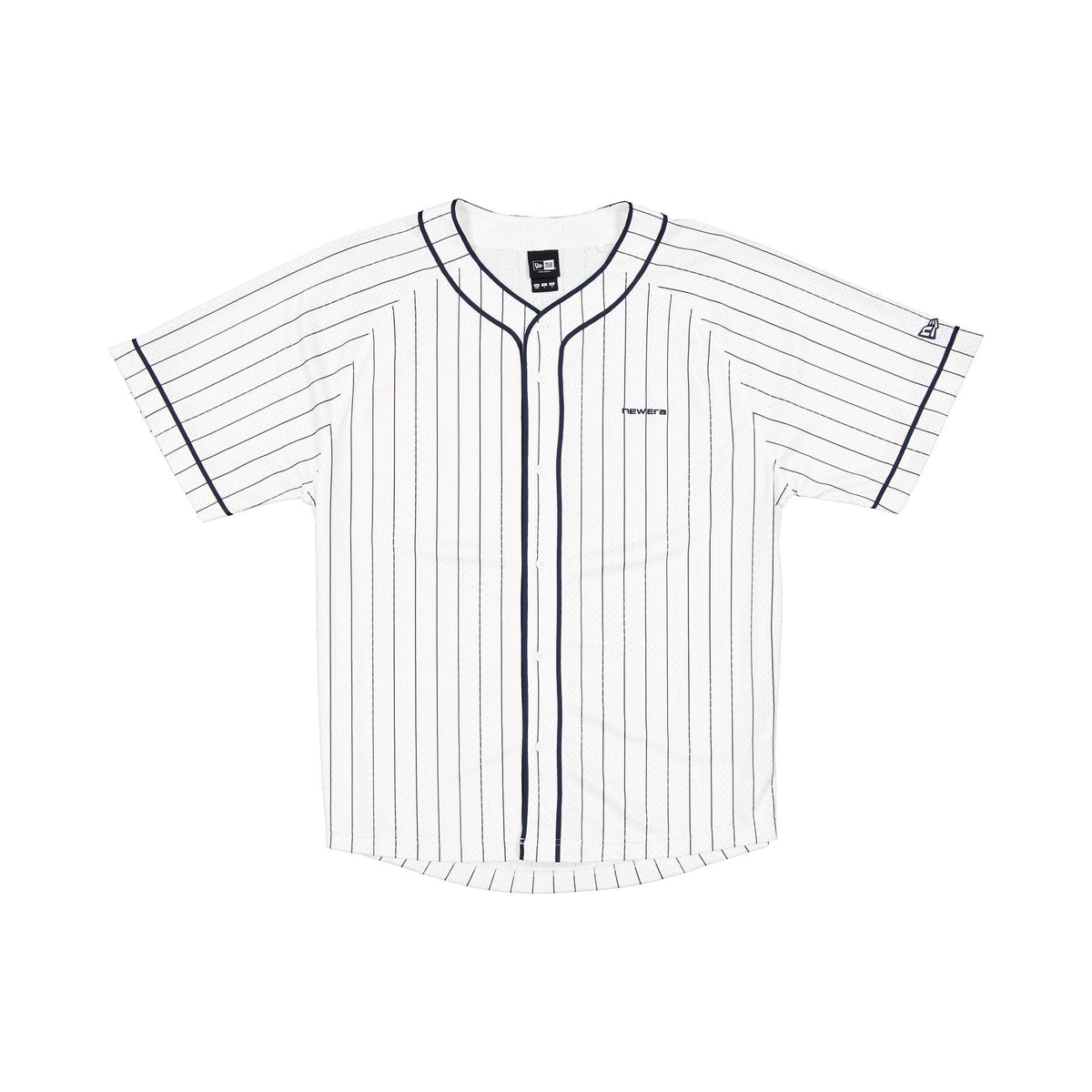 New Era Cap Baseball Mesh White Jersey