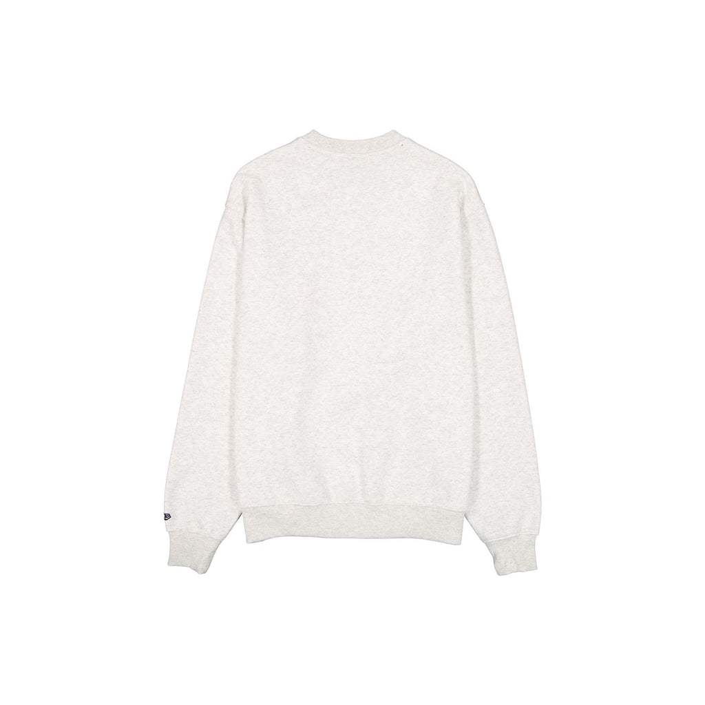New York Yankees Mini Script Gray Crewneck