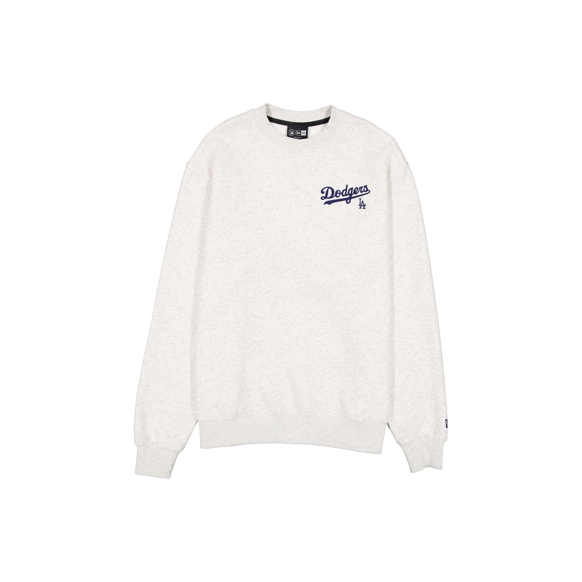 Los Angeles Dodgers Mini Script Gray Crewneck
