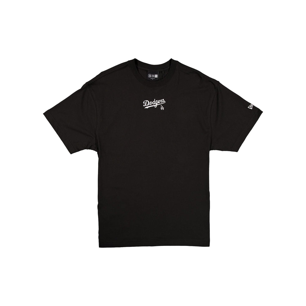 Los Angeles Dodgers Mini Script Black T-Shirt