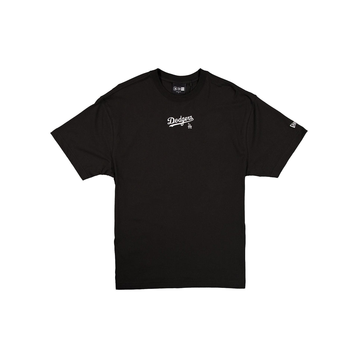 Los Angeles Dodgers Mini Script Black T-Shirt