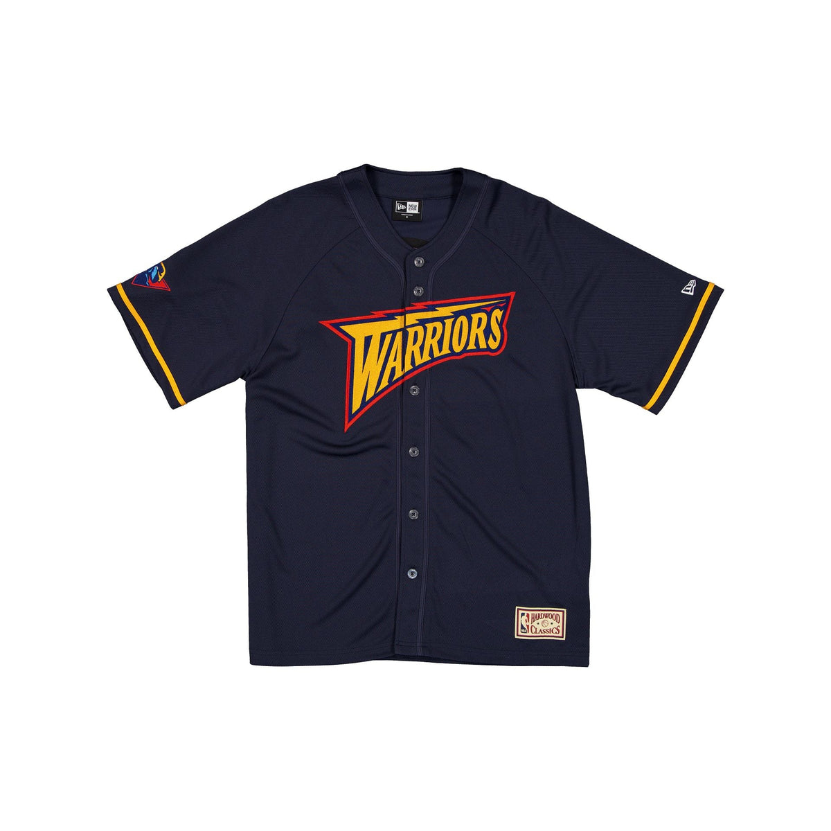Golden State Warriors Hardwood Classics Navy Jersey