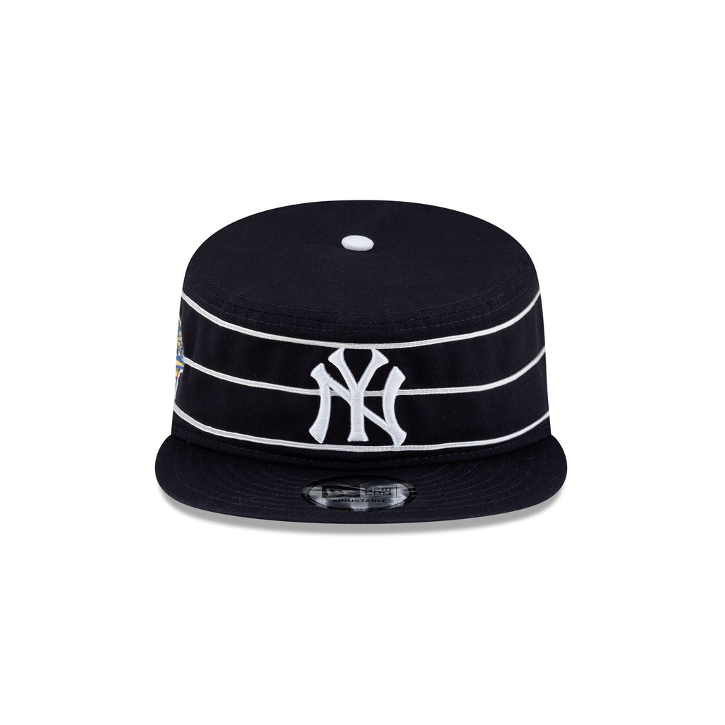 New York Yankees Side Patch Navy Pillbox Hat