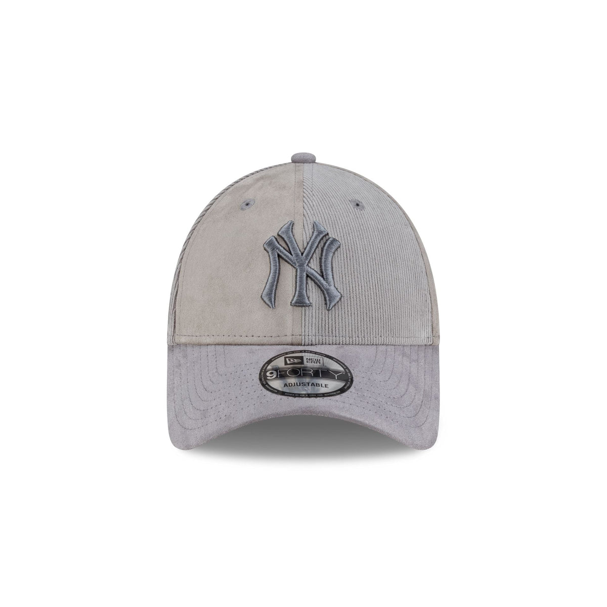 New York Yankees Tonal Mix Light Gray 9FORTY Adjustable Hat