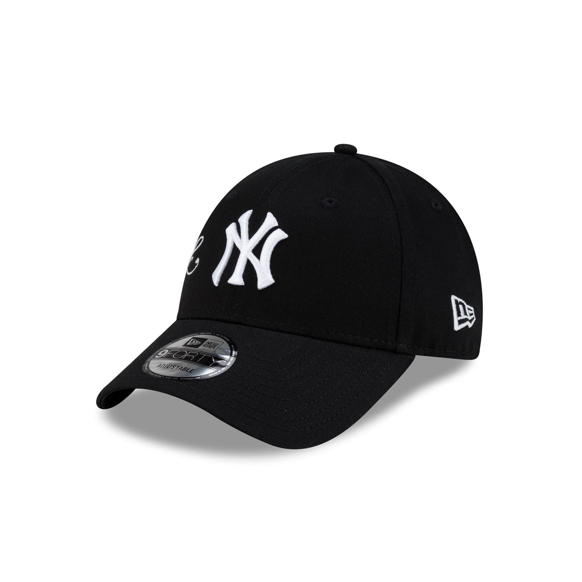 New York Yankees Cross Panel Script 9FORTY Adjustable Hat