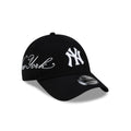 New York Yankees Cross Panel Script 9FORTY Adjustable Hat