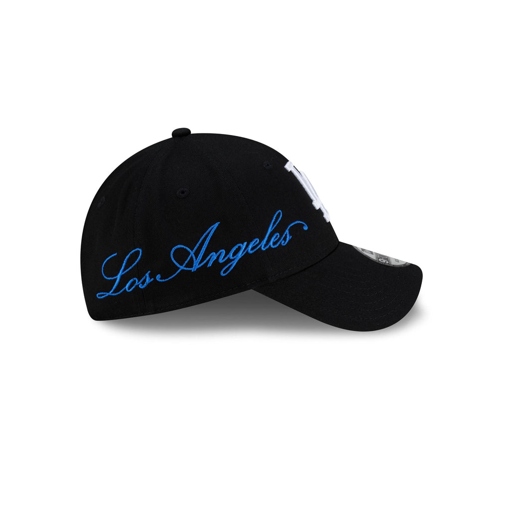 Los Angeles Dodgers Cross Panel Script 9FORTY Adjustable Hat