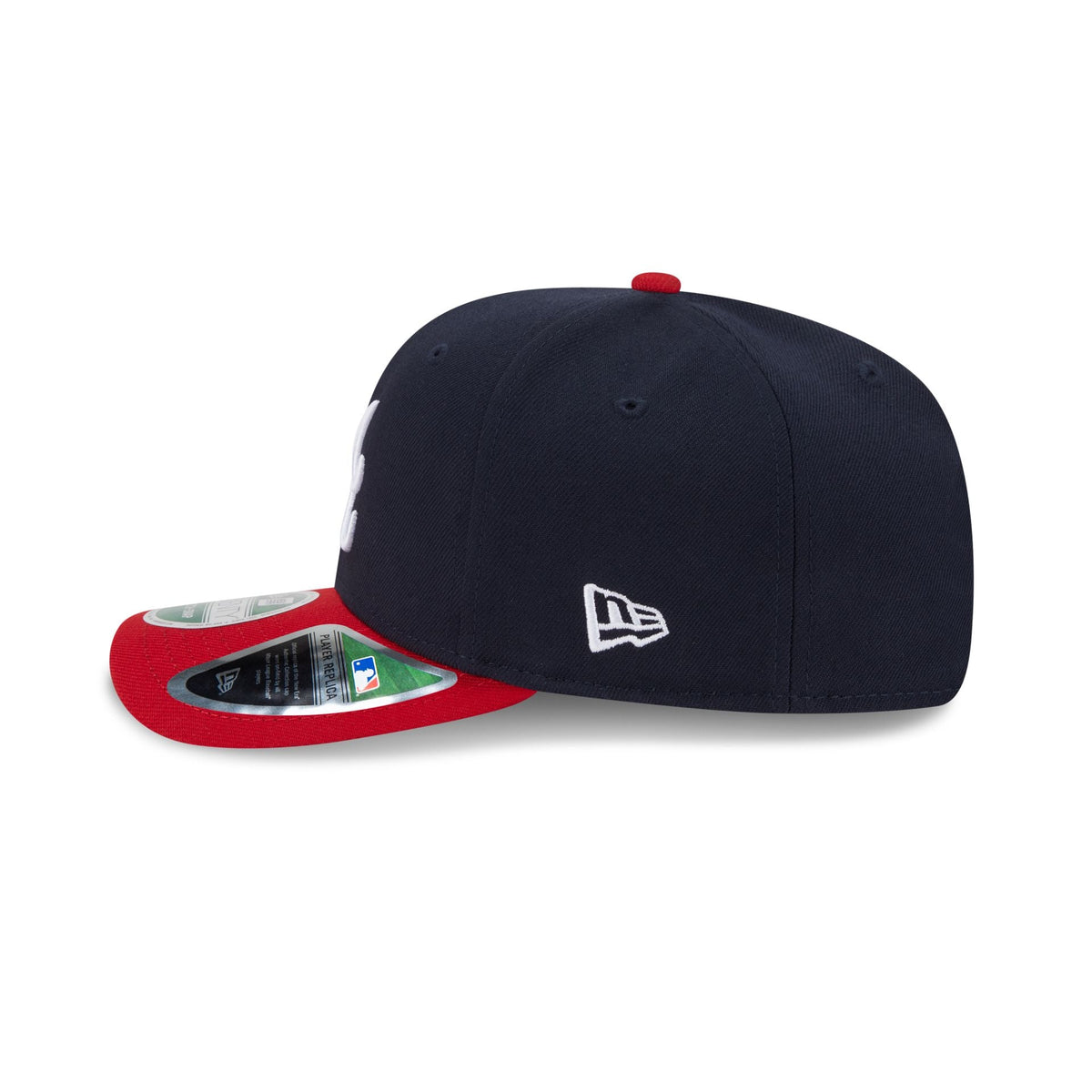 Atlanta Braves 2026 Postseason Side Patch 9SEVENTY Stretch-Snap Hat