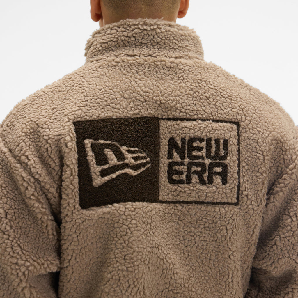 New Era Cap Brown Boa Jacket