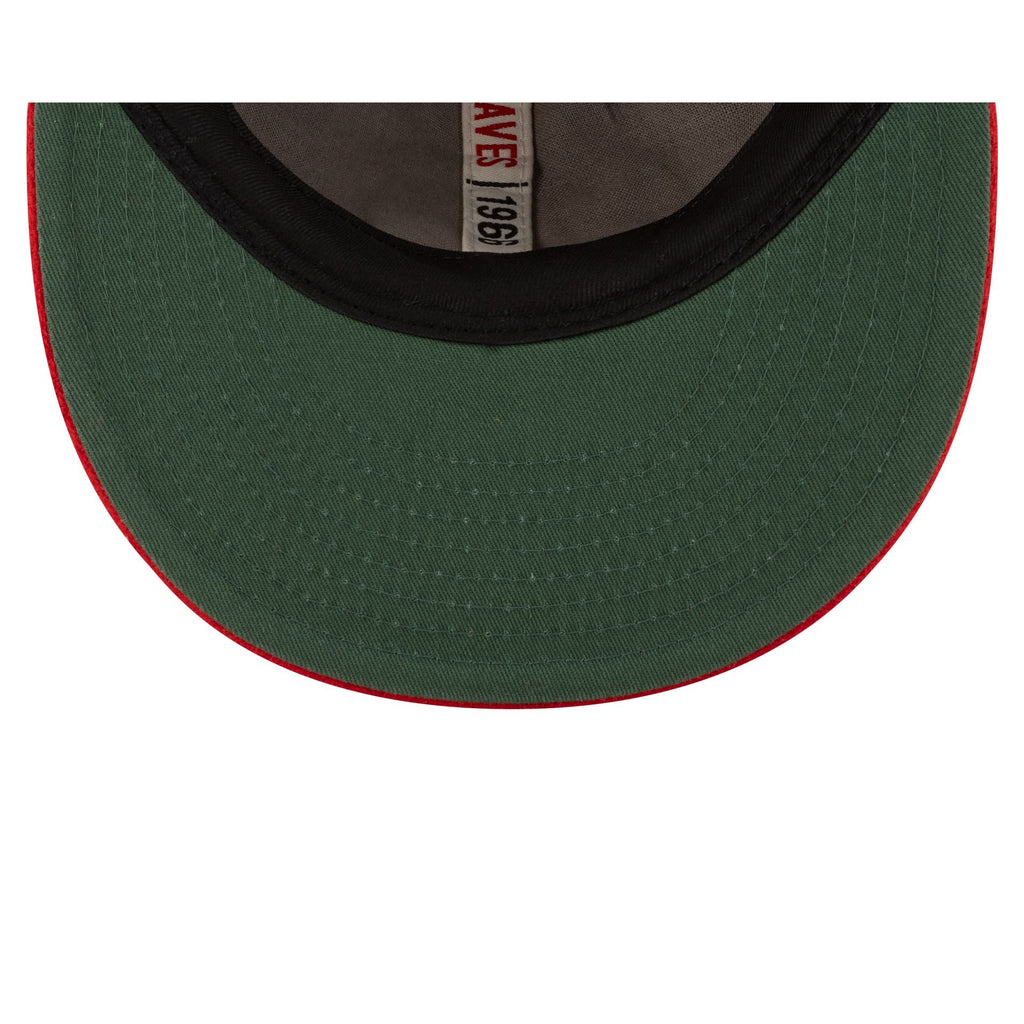 Atlanta Braves Heritage Series Retro Crown 9FIFTY Strapback Hat