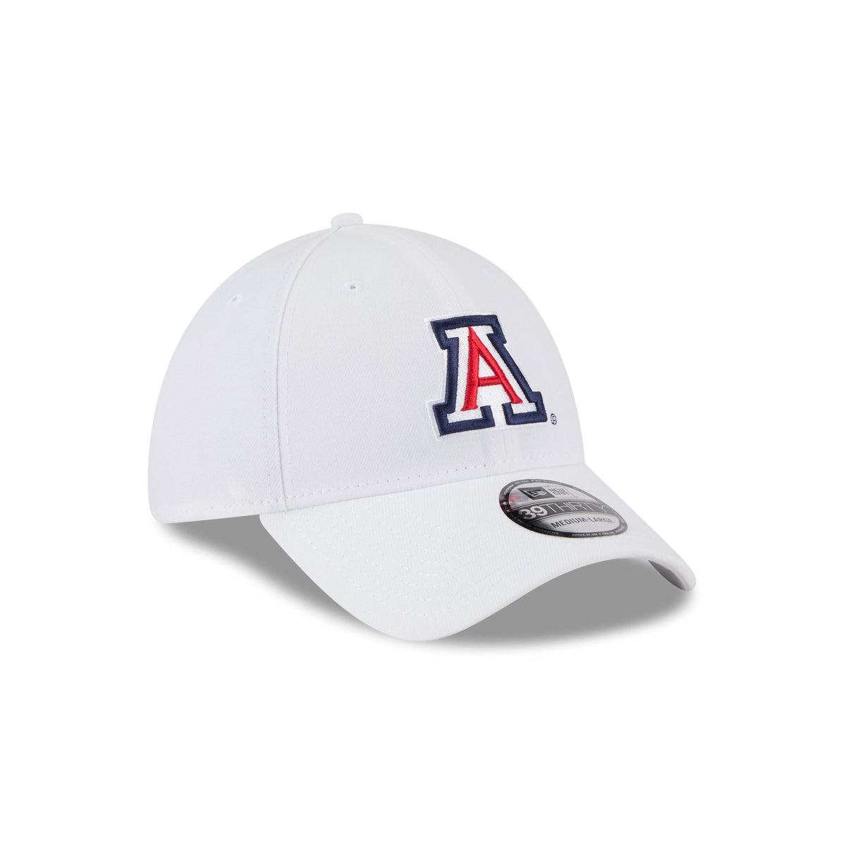 Arizona Wildcats Optic White 39THIRTY Stretch Fit Hat