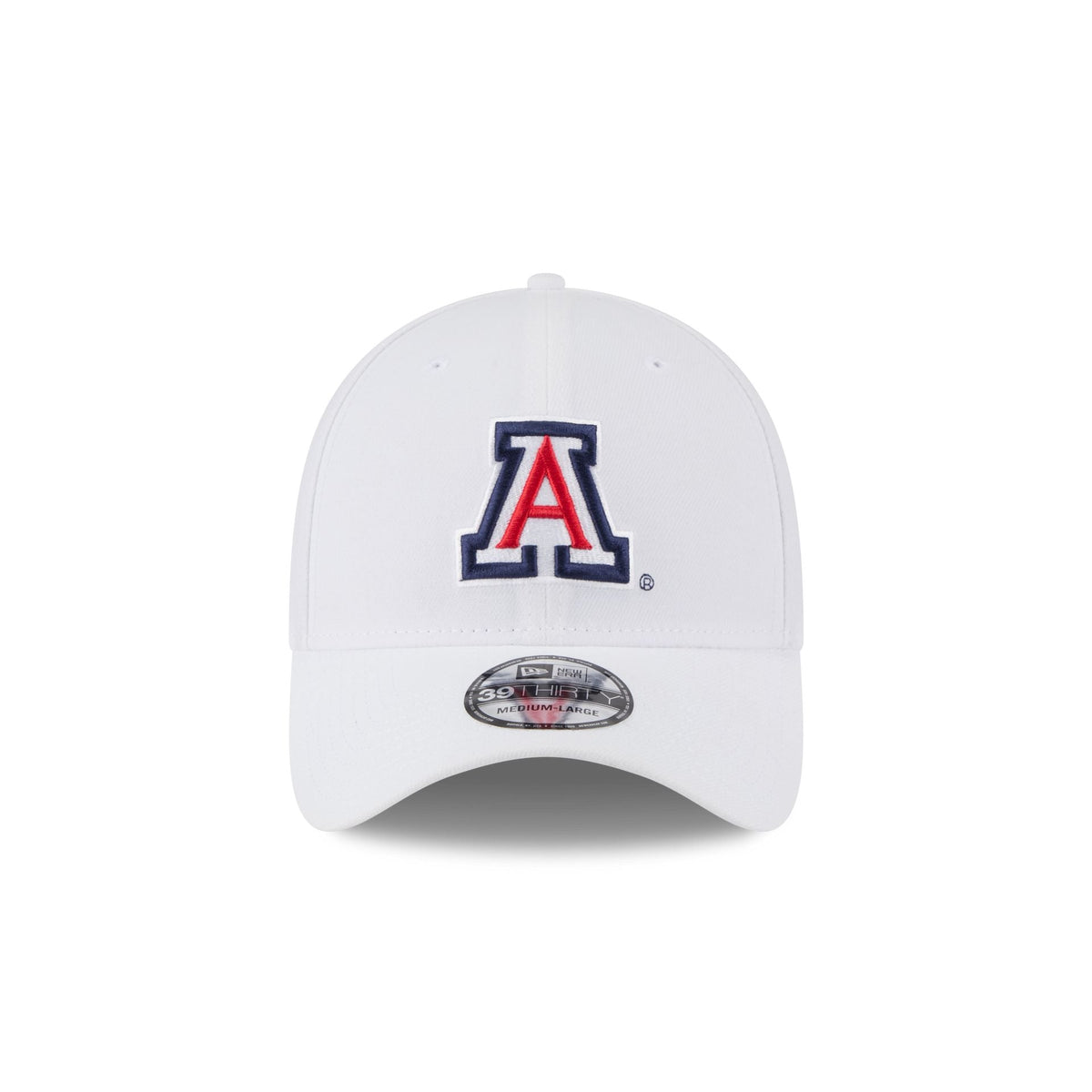 Arizona Wildcats Optic White 39THIRTY Stretch Fit Hat